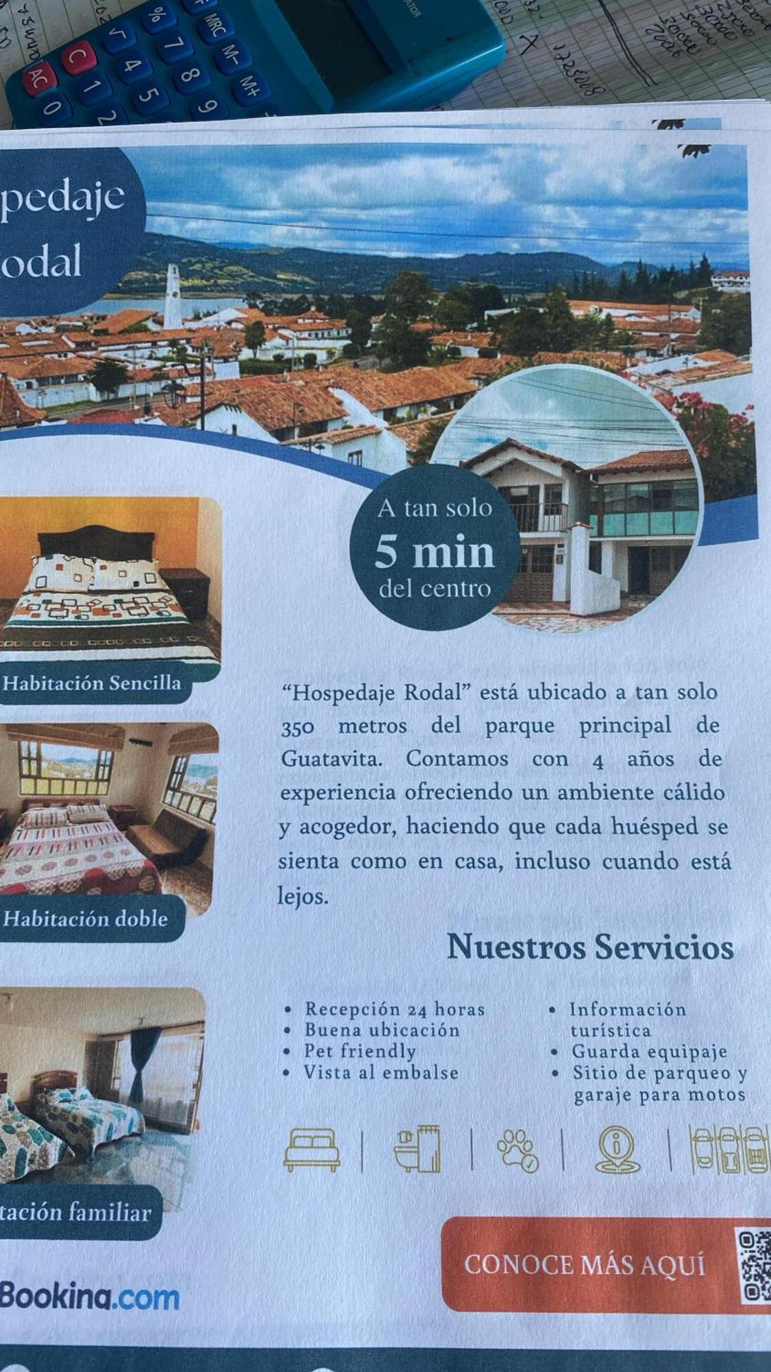 Hospedaje Rodal Guatavita Buitenkant foto